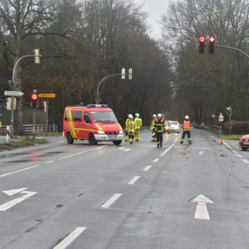 Verkehrsunfall auf der Bundesstraße 74